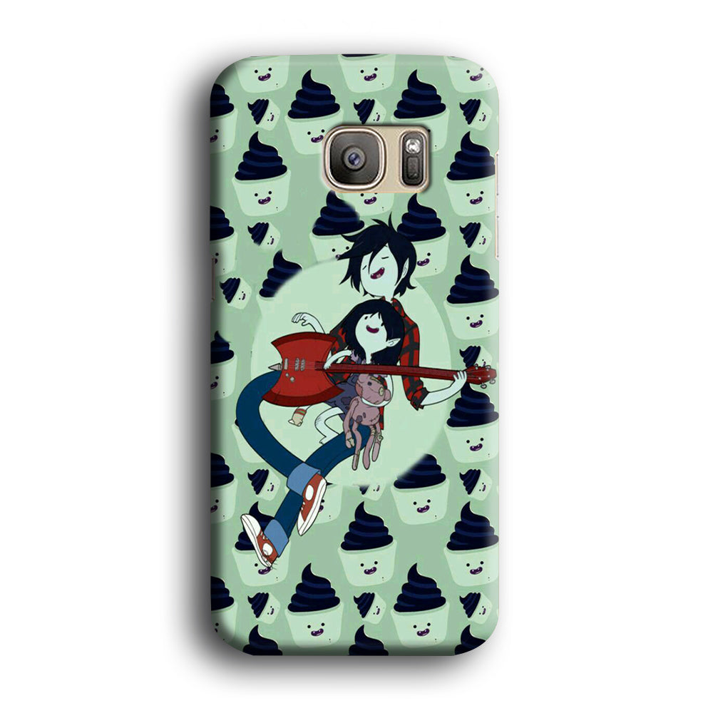 Time Marshall Lee Playing Guitar Samsung Galaxy S7 Edge Case - carneyforia