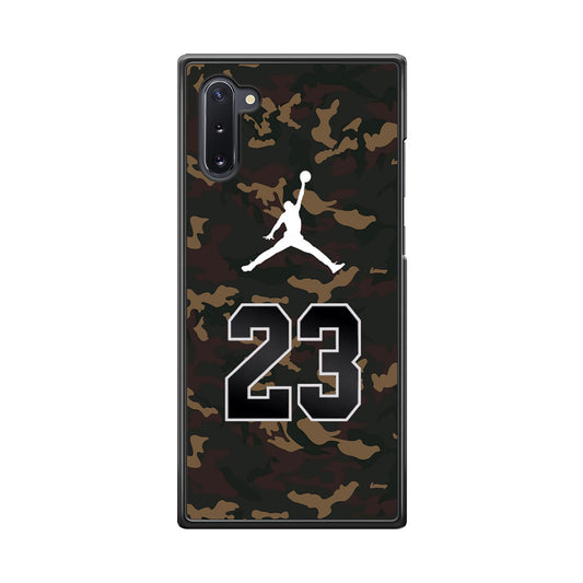 Air Jordan 23 Dark Green Camo Samsung Galaxy Note 10 Case
