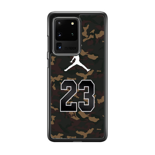 Air Jordan 23 Dark Green Camo Samsung Galaxy S20 Ultra Case