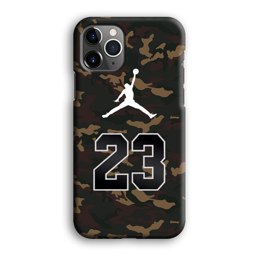 Air Jordan 23 Dark Green Camo iPhone 12 Pro Max Case