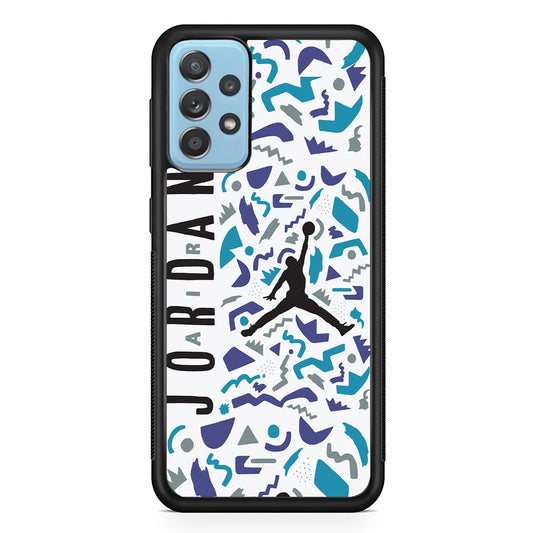 Air Jordan Abstract Of Shapes Samsung Galaxy A72 Case