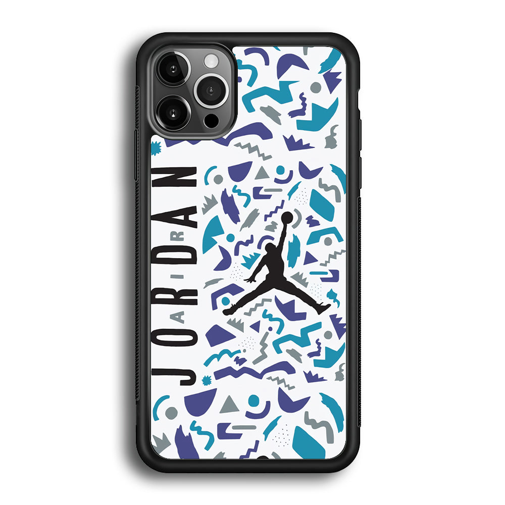 Air Jordan Abstract Of Shapes iPhone 12 Pro Max Case