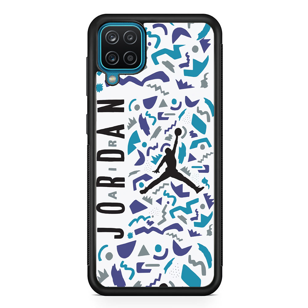 Air Jordan Abstract Of Shapes Samsung Galaxy A12 Case