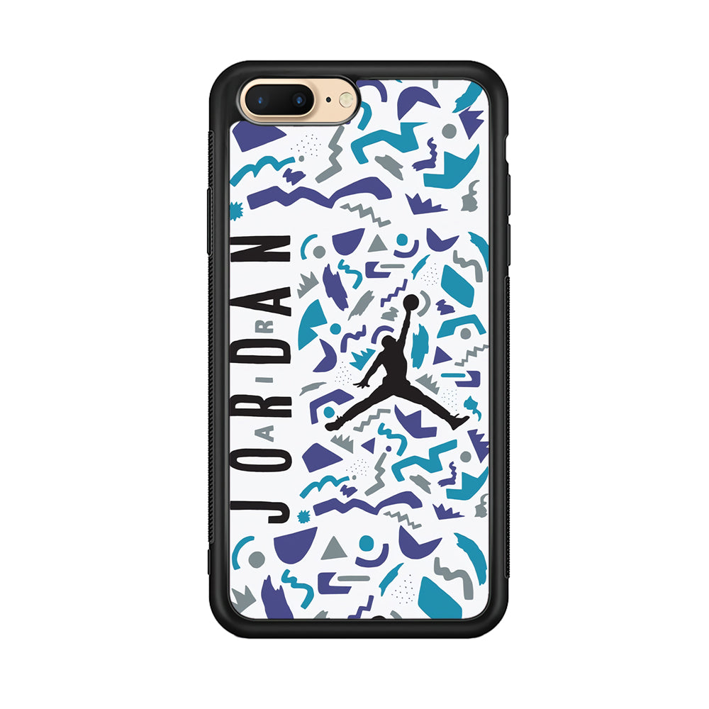 Air Jordan Abstract Of Shapes iPhone 8 Plus Case