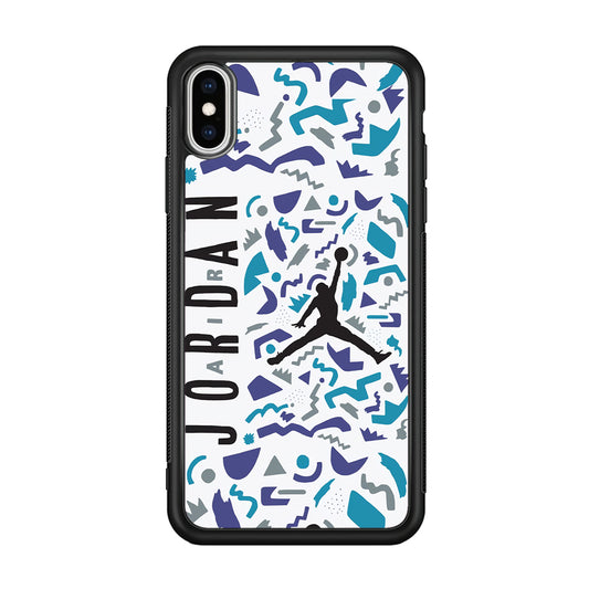 Air Jordan Abstract Of Shapes iPhone XS MAX Case