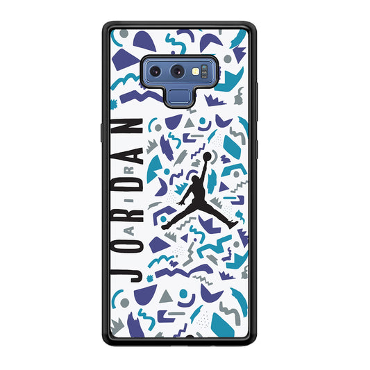 Air Jordan Abstract Of Shapes Samsung Galaxy Note 9 Case