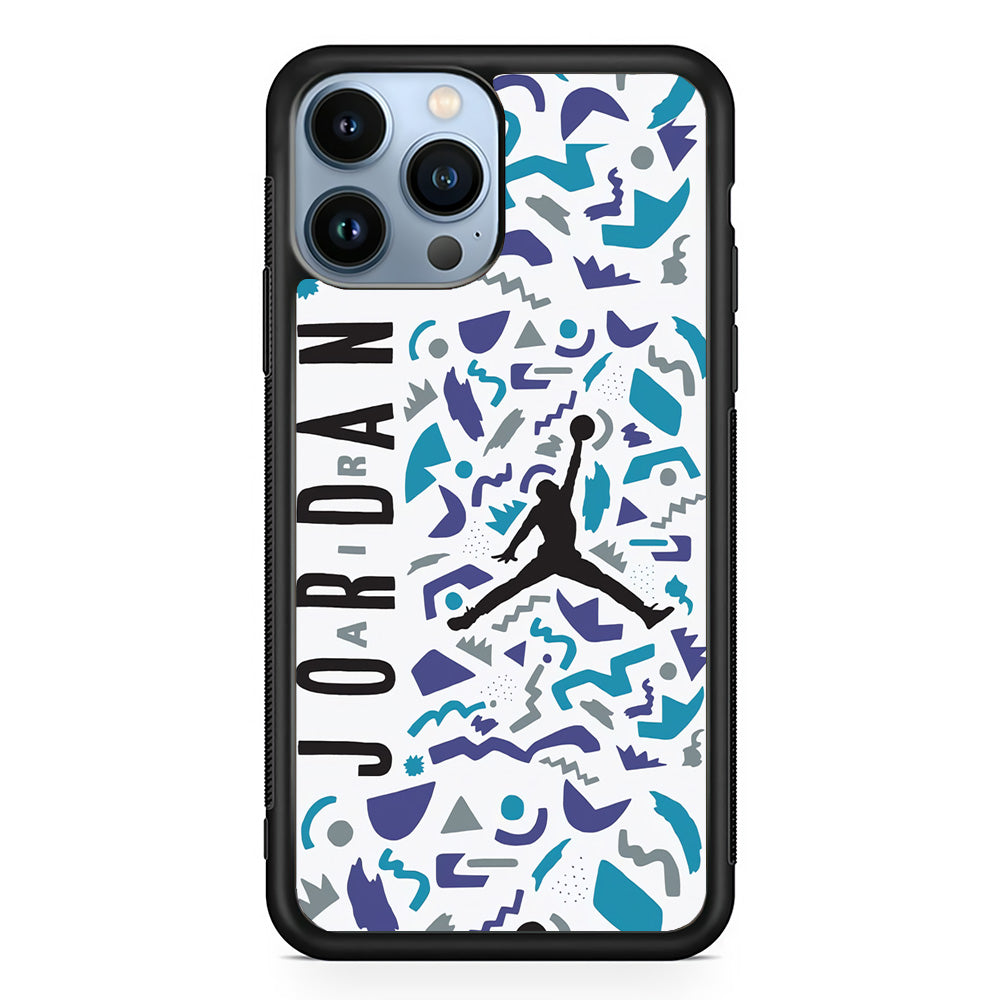 Air Jordan Abstract Of Shapes iPhone 13 Pro Max Case