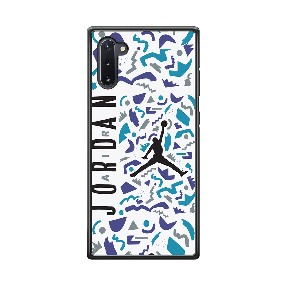 Air Jordan Abstract Of Shapes Samsung Galaxy Note 10 Case