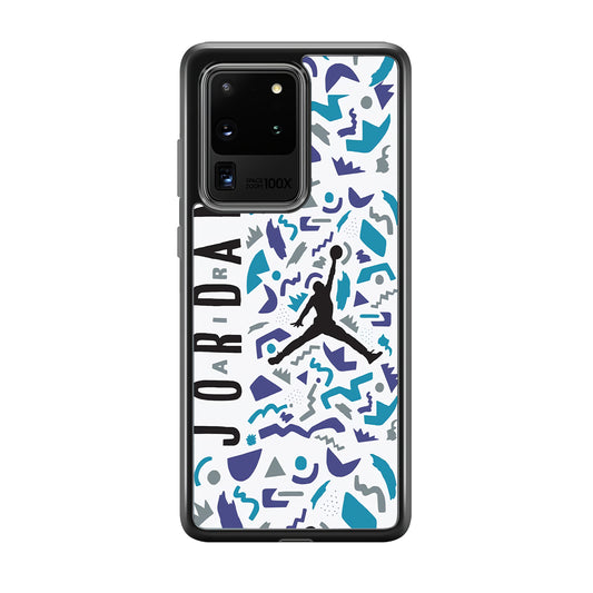 Air Jordan Abstract Of Shapes Samsung Galaxy S20 Ultra Case