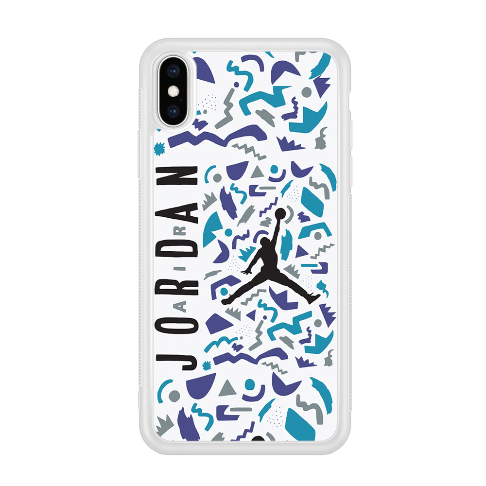 Air Jordan Abstract Of Shapes iPhone XS Case