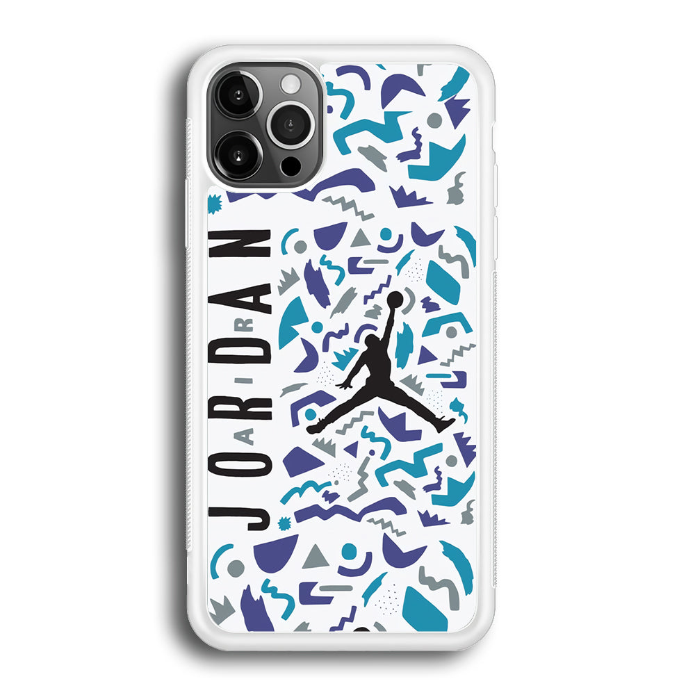 Air Jordan Abstract Of Shapes iPhone 12 Pro Max Case