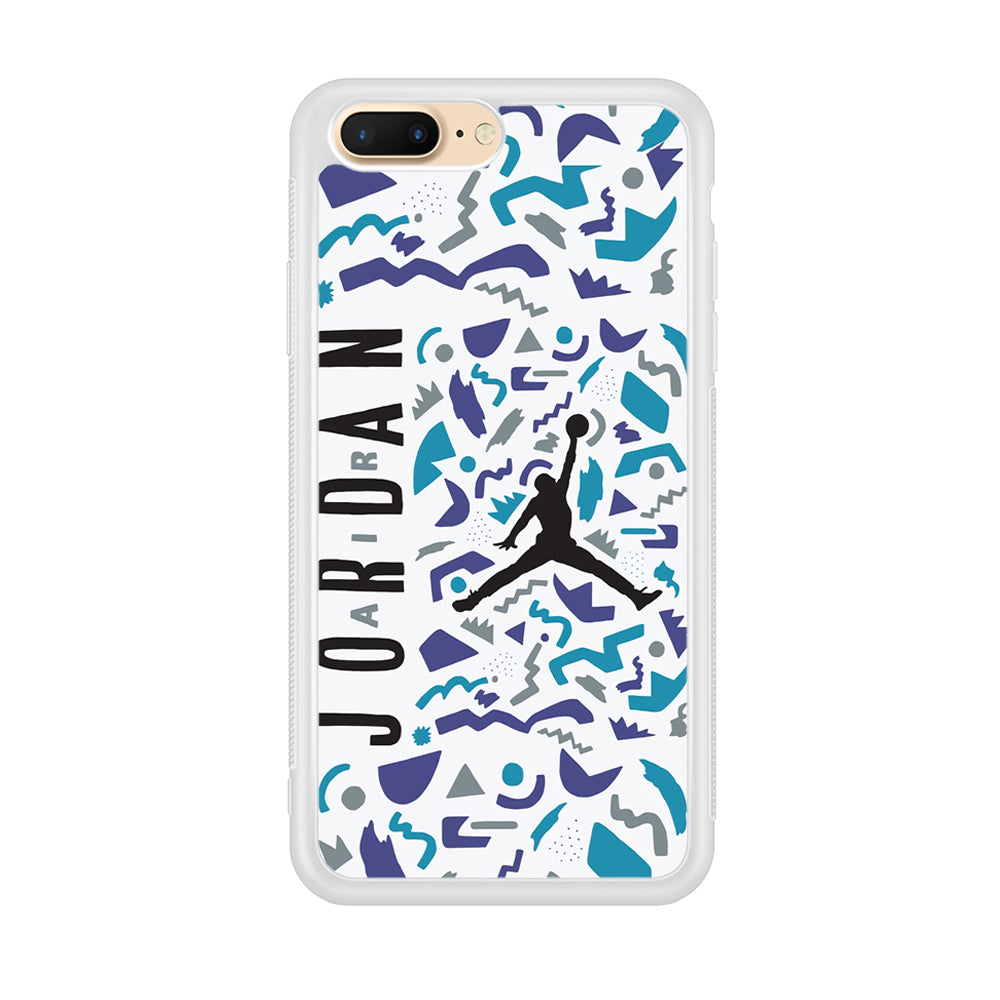 Air Jordan Abstract Of Shapes iPhone 8 Plus Case