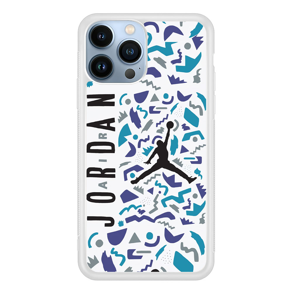 Air Jordan Abstract Of Shapes iPhone 13 Pro Max Case