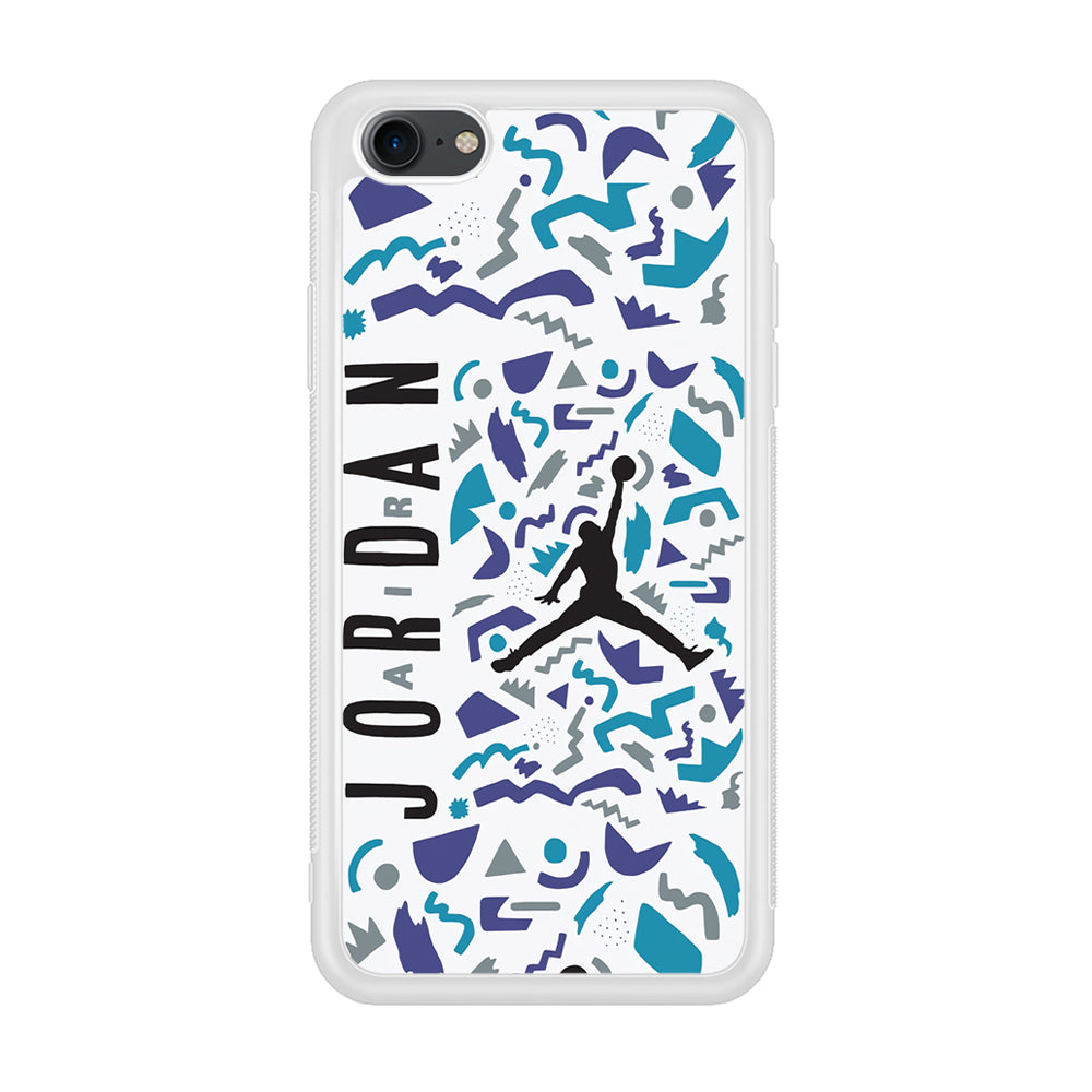 Air Jordan Abstract Of Shapes iPhone 8 Case