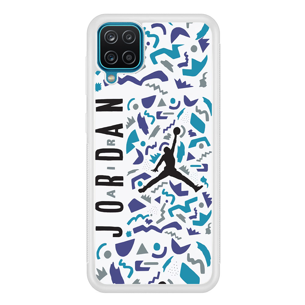 Air Jordan Abstract Of Shapes Samsung Galaxy A12 Case