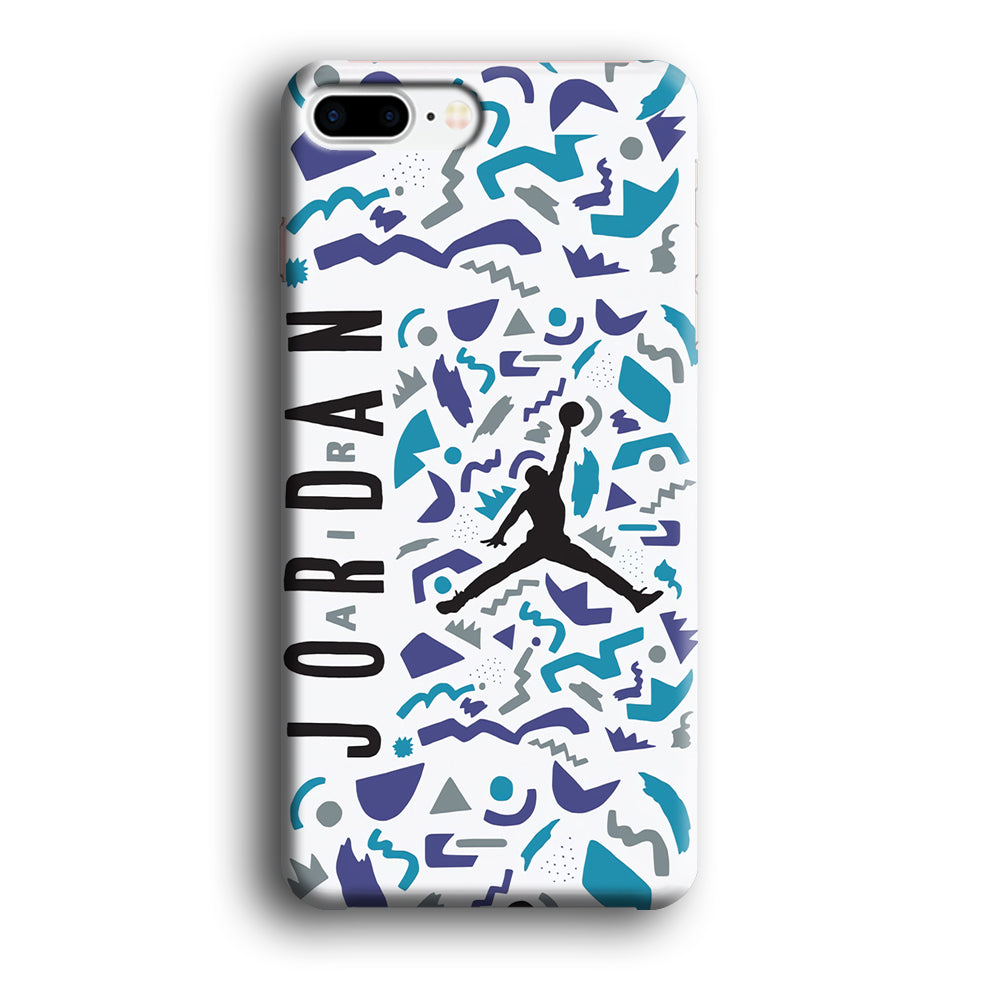 Air Jordan Abstract Of Shapes iPhone 8 Plus Case