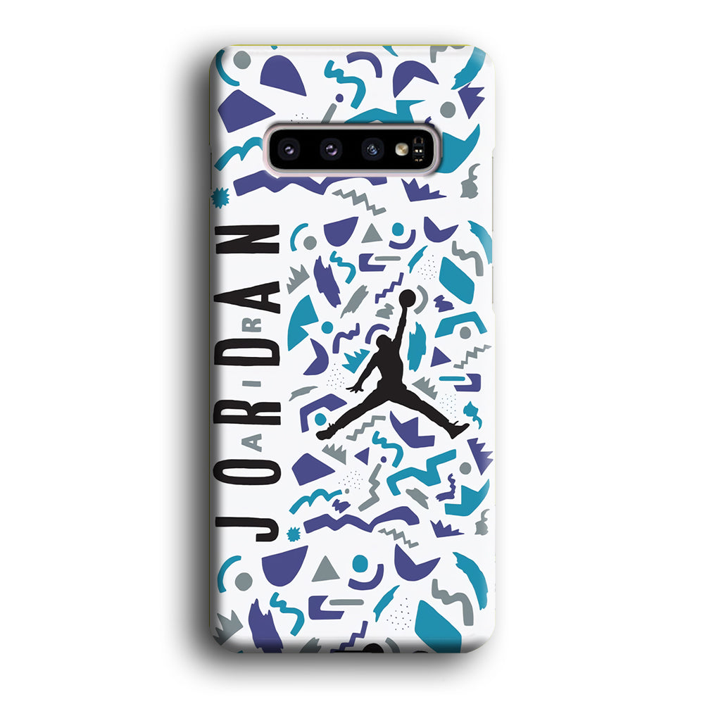 Air Jordan Abstract Of Shapes Samsung Galaxy S10 Case