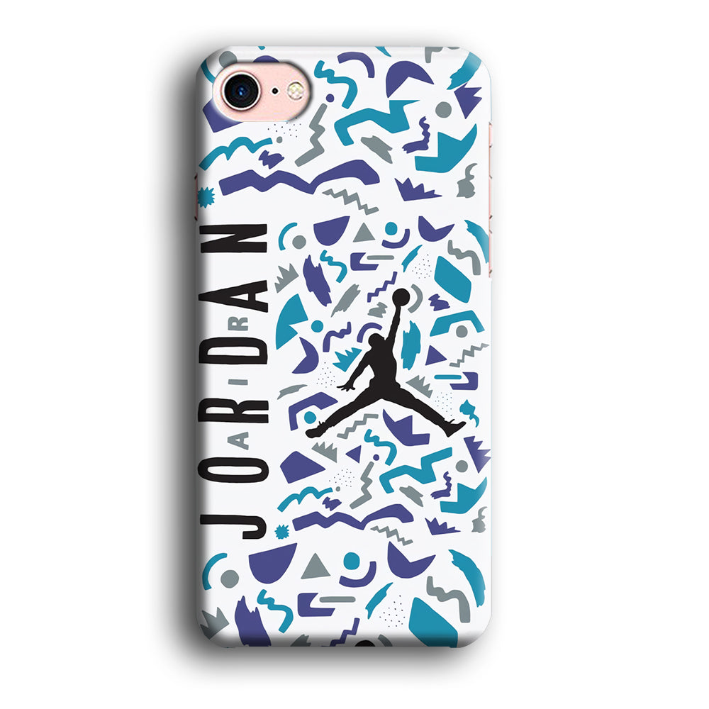 Air Jordan Abstract Of Shapes iPhone 8 Case