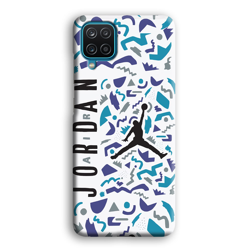 Air Jordan Abstract Of Shapes Samsung Galaxy A12 Case