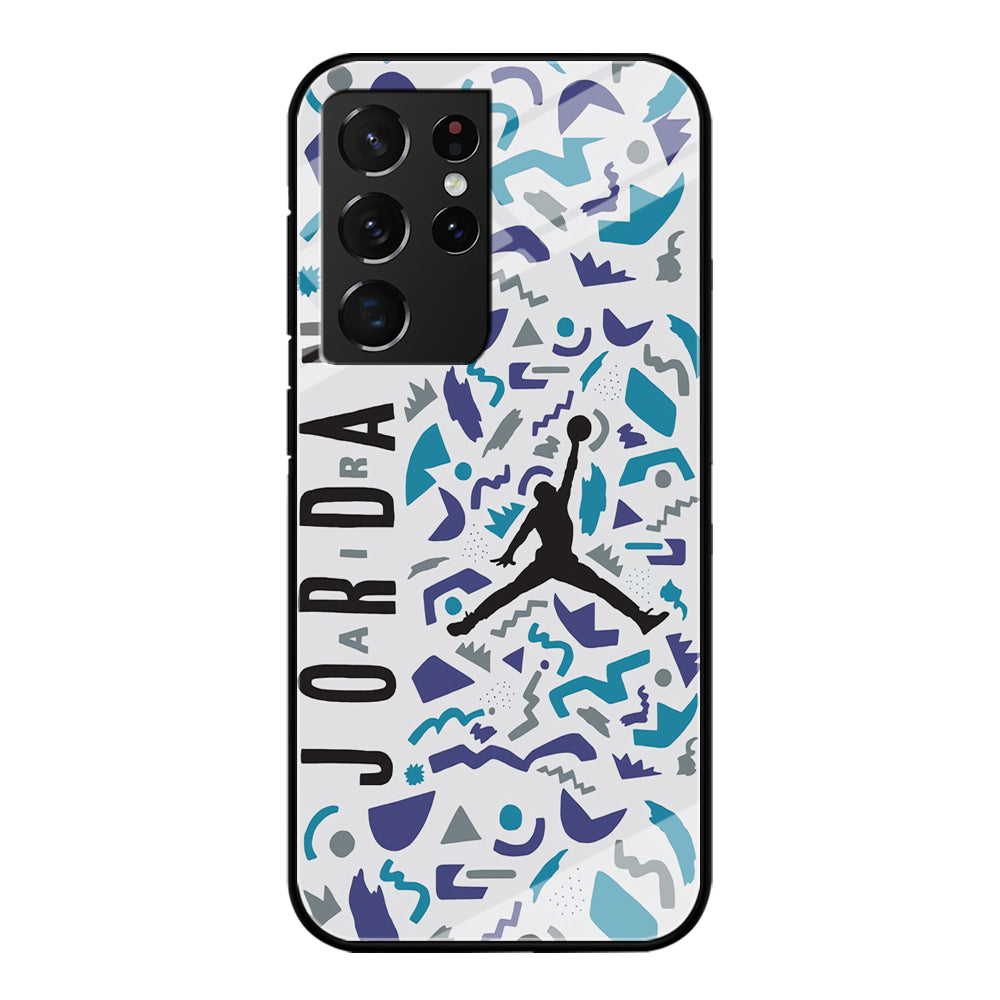 Air Jordan Abstract Of Shapes Samsung Galaxy S21 Ultra Case