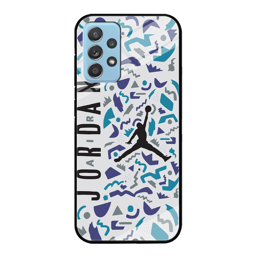 Air Jordan Abstract Of Shapes Samsung Galaxy A52 Case