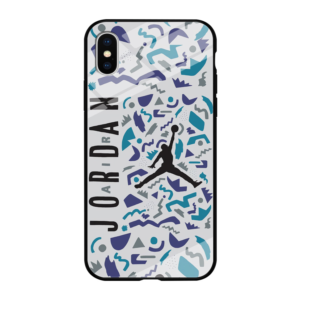 Air Jordan Abstract Of Shapes iPhone XS Case