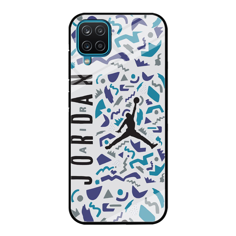 Air Jordan Abstract Of Shapes Samsung Galaxy A12 Case