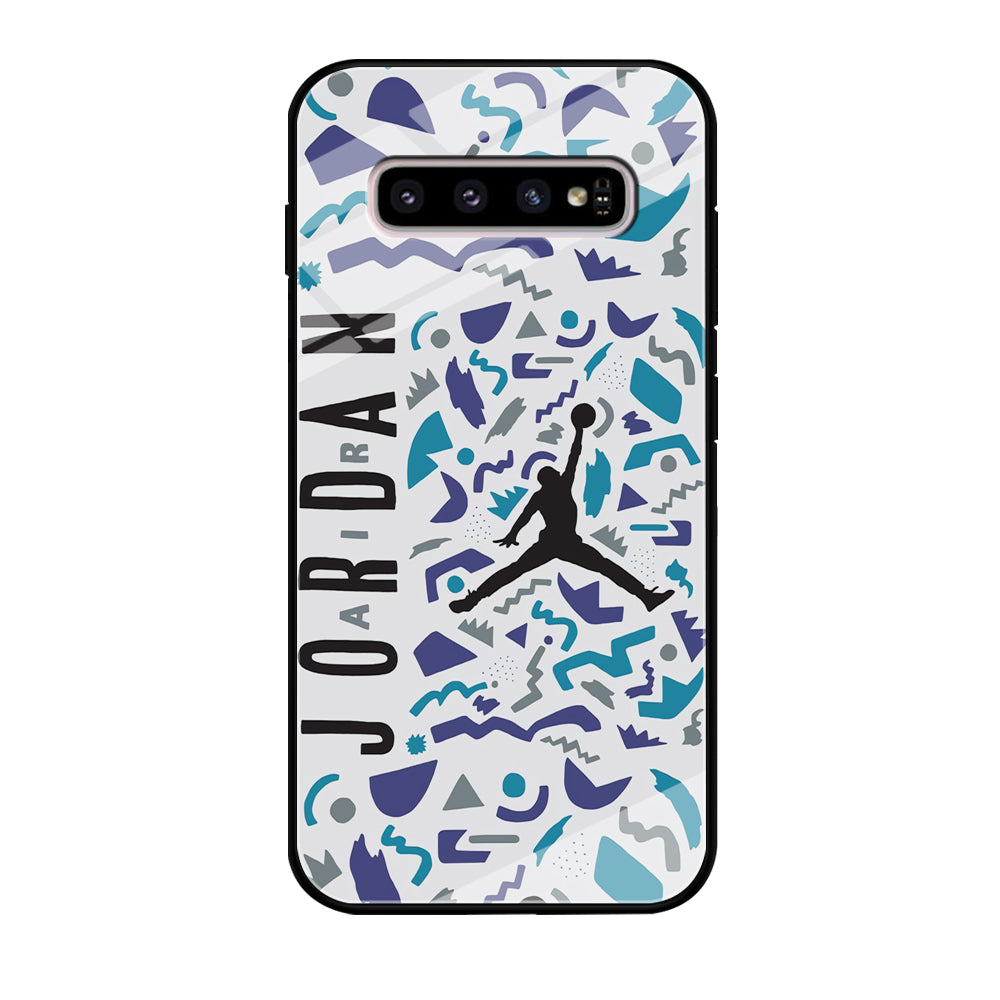 Air Jordan Abstract Of Shapes Samsung Galaxy S10 Case