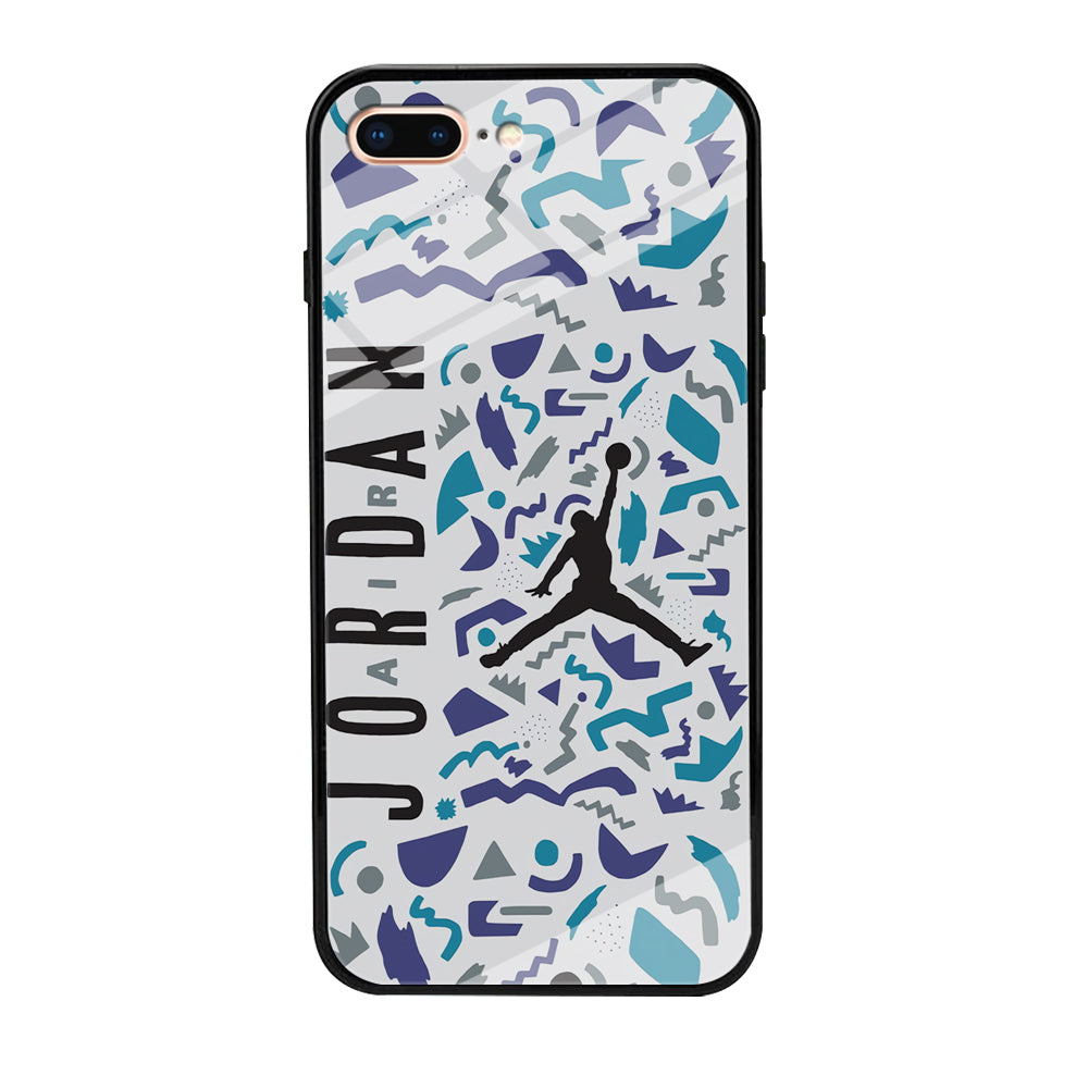 Air Jordan Abstract Of Shapes iPhone 8 Plus Case