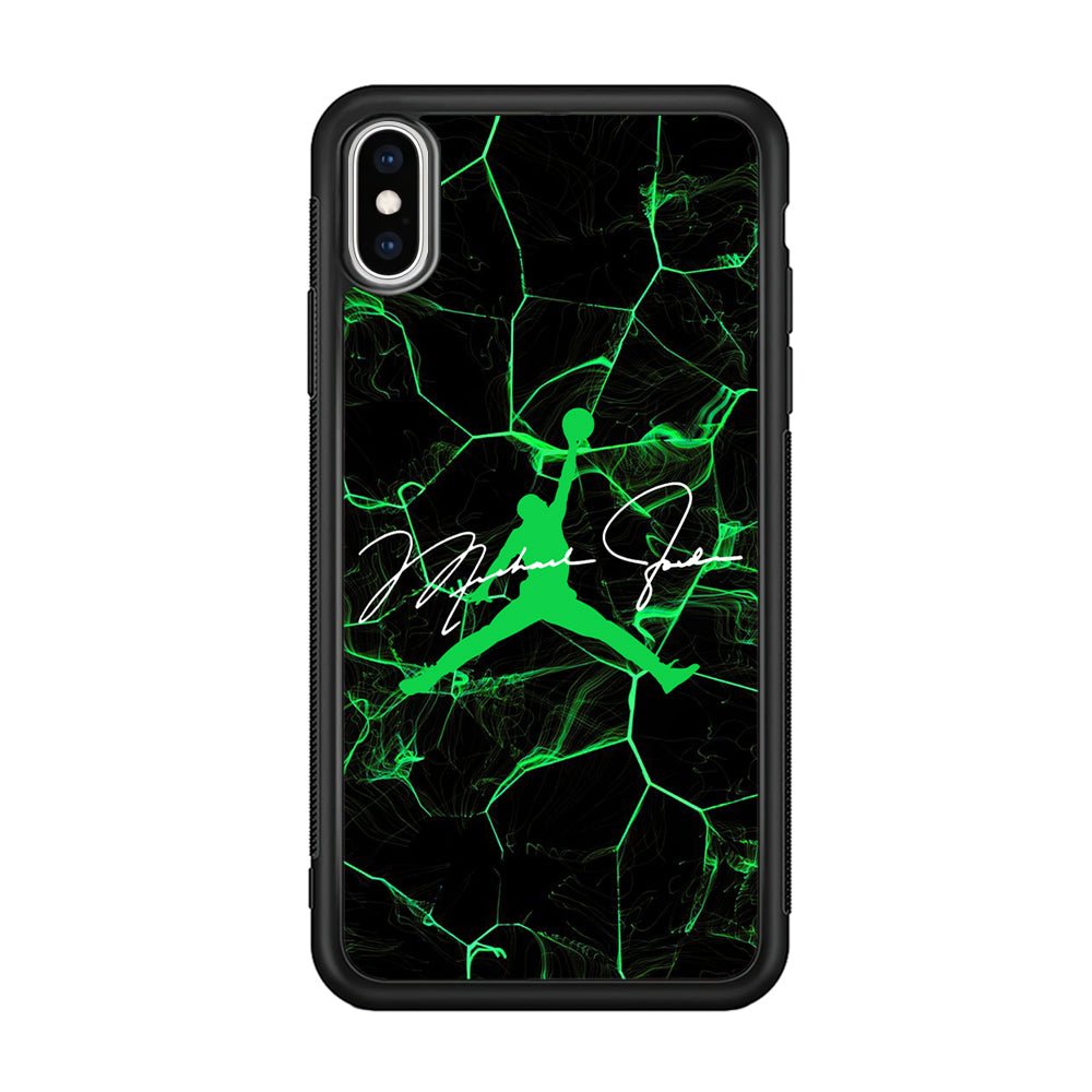 Air Jordan Abstract Signature iPhone XS Case