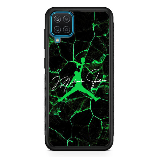 Air Jordan Abstract Signature Samsung Galaxy A12 Case