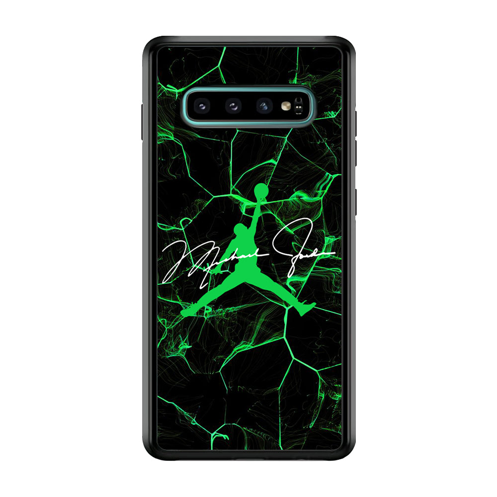 Air Jordan Abstract Signature Samsung Galaxy S10 Plus Case