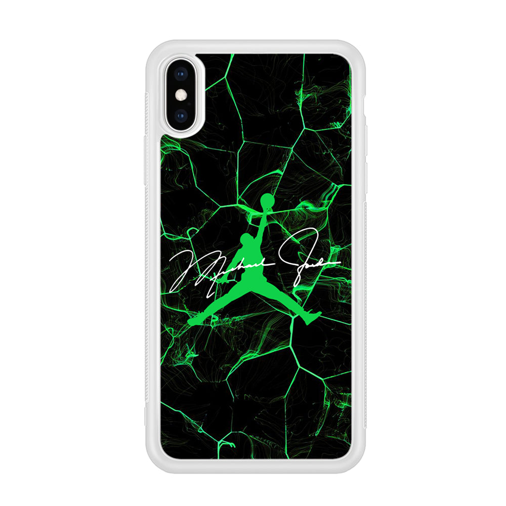 Air Jordan Abstract Signature iPhone XS Case