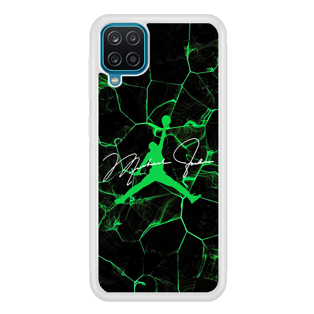 Air Jordan Abstract Signature Samsung Galaxy A12 Case