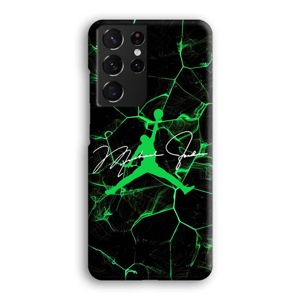 Air Jordan Abstract Signature Samsung Galaxy S21 Ultra Case