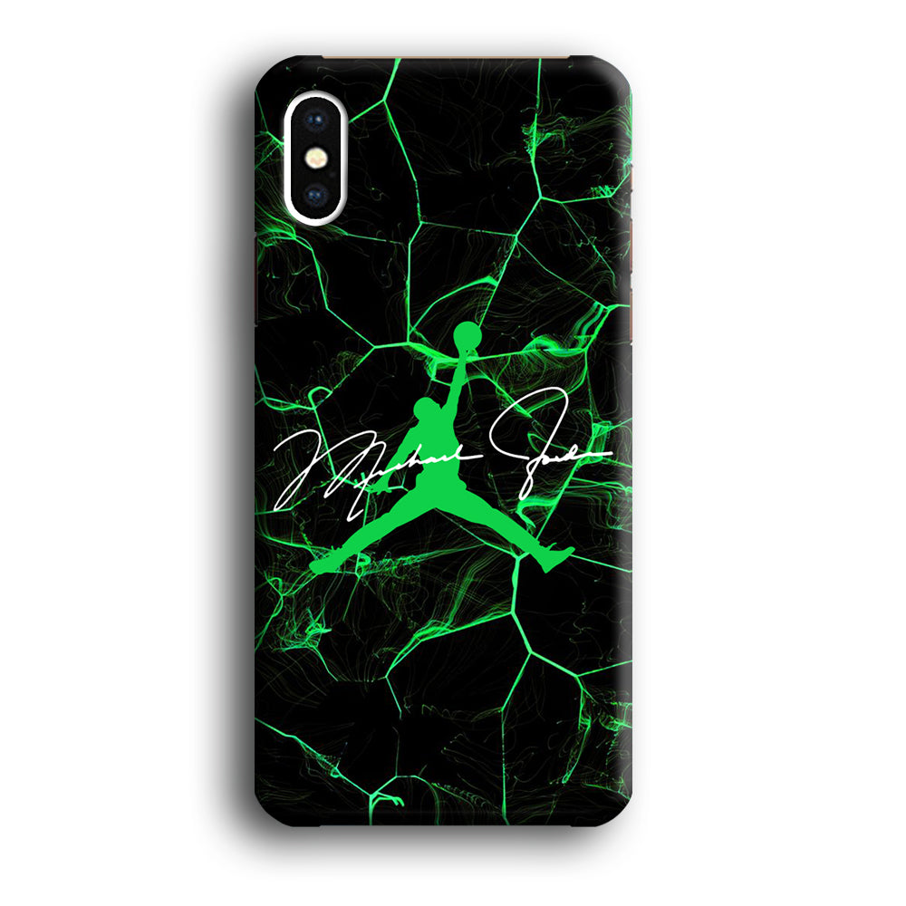 Air Jordan Abstract Signature iPhone XS Case