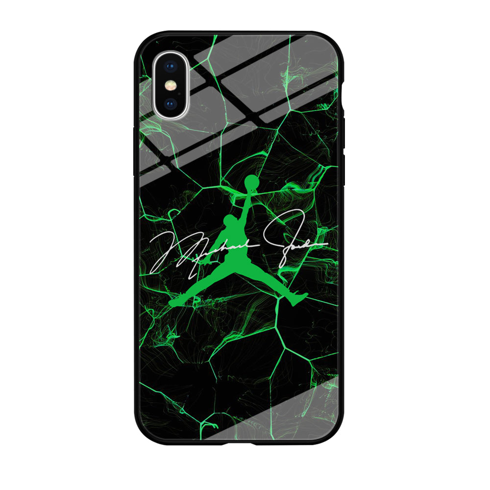 Air Jordan Abstract Signature iPhone XS Case