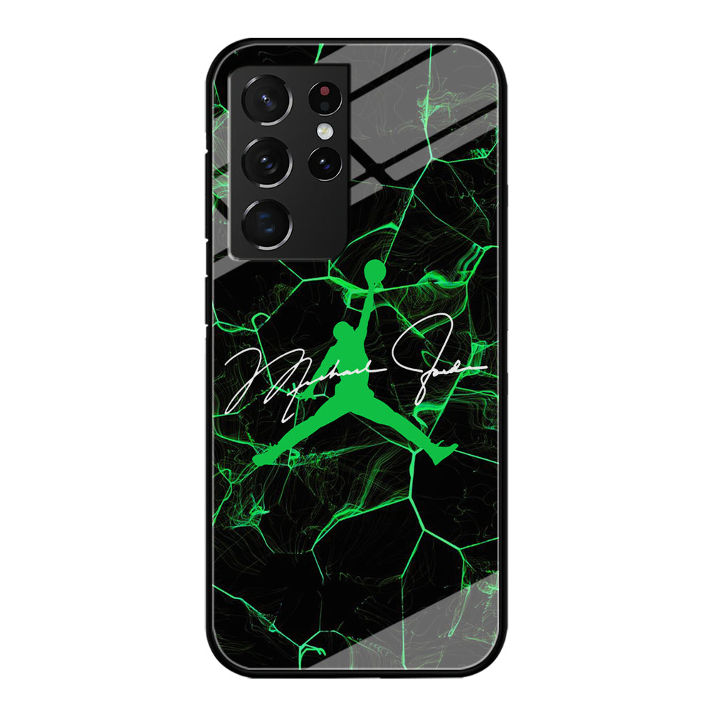 Air Jordan Abstract Signature Samsung Galaxy S21 Ultra Case