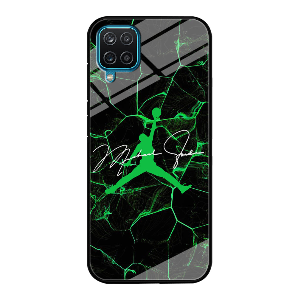 Air Jordan Abstract Signature Samsung Galaxy A12 Case