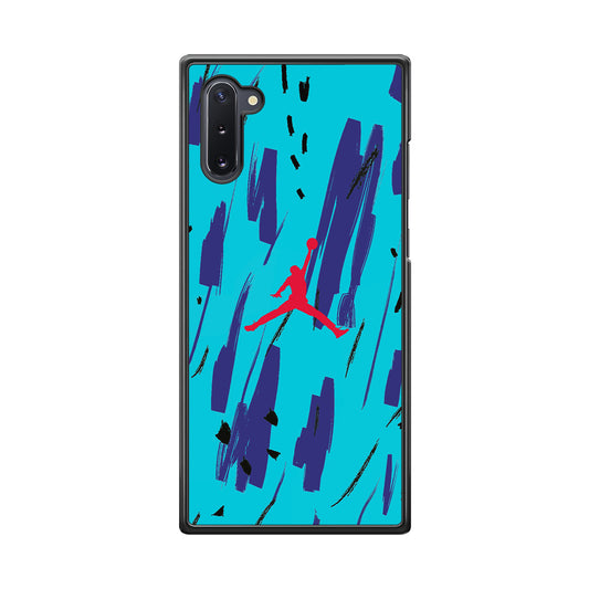 Air Jordan Aqua Samsung Galaxy Note 10 Case