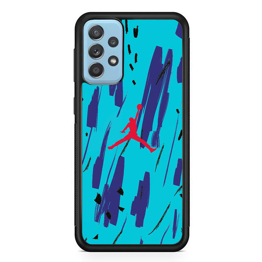 Air Jordan Aqua Samsung Galaxy A52 Case
