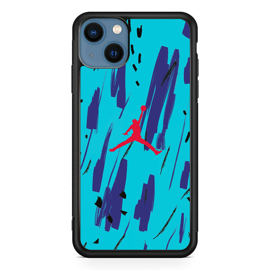 Air Jordan Aqua iPhone 13 Case