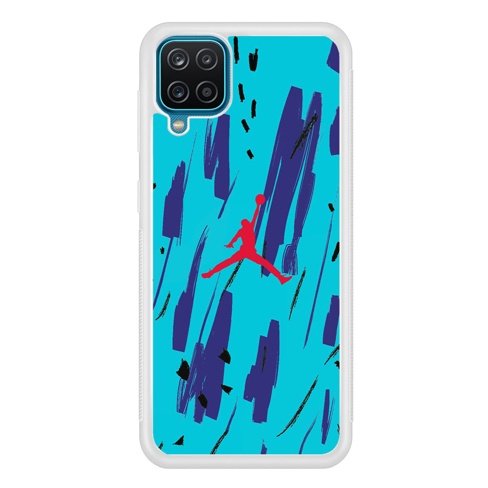 Air Jordan Aqua Samsung Galaxy A12 Case