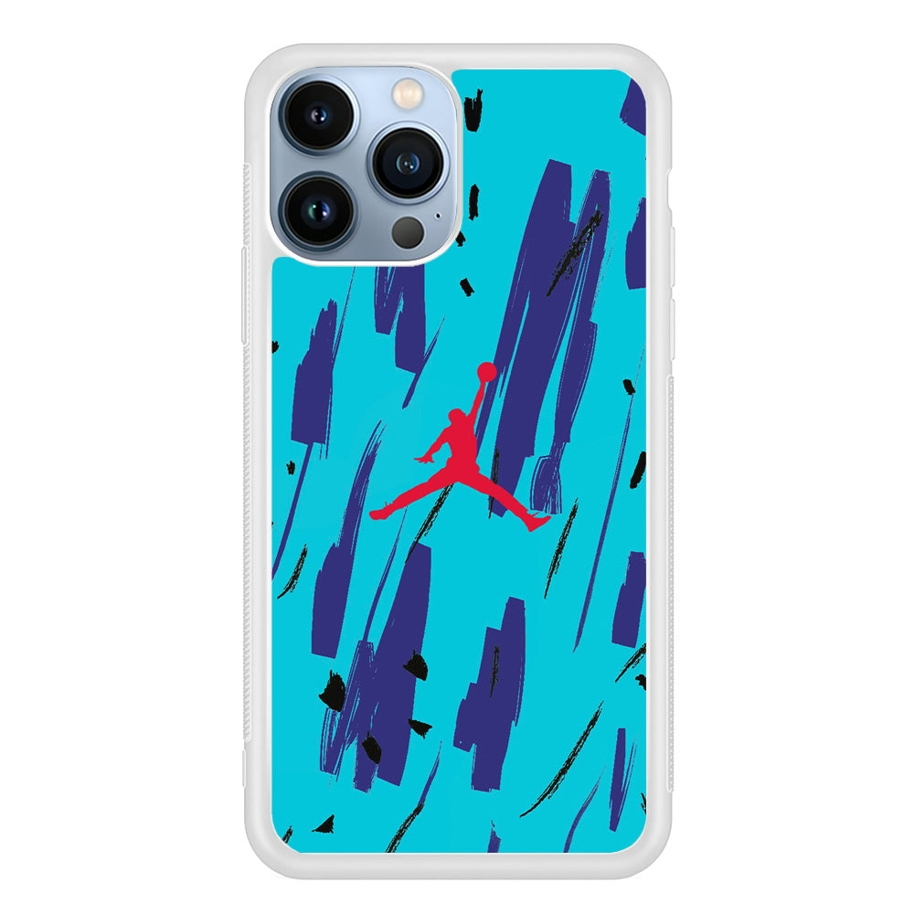 Air Jordan Aqua iPhone 13 Pro Max Case