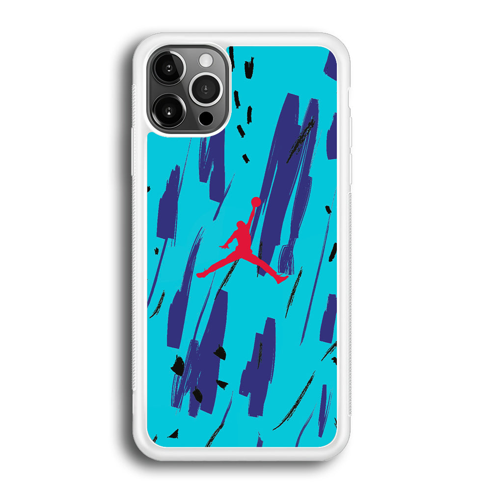 Air Jordan Aqua iPhone 12 Pro Max Case