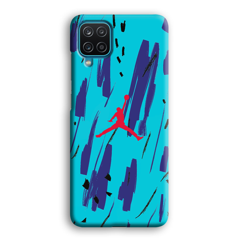 Air Jordan Aqua Samsung Galaxy A12 Case