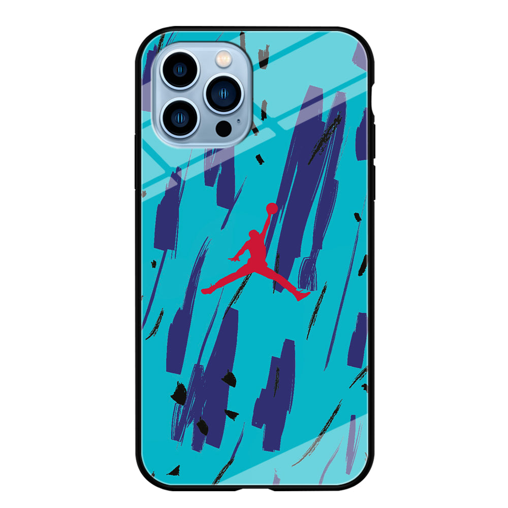 Air Jordan Aqua iPhone 13 Pro Max Case