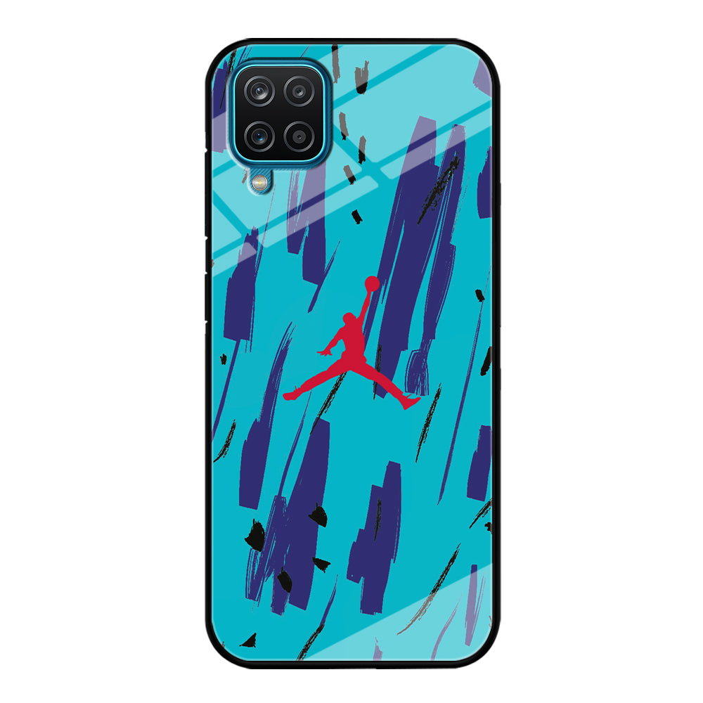 Air Jordan Aqua Samsung Galaxy A12 Case