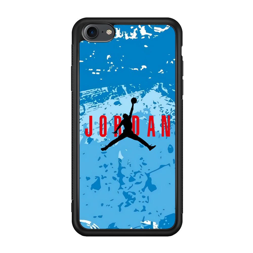 Air Jordan Blue Abstract iPhone 7 Case