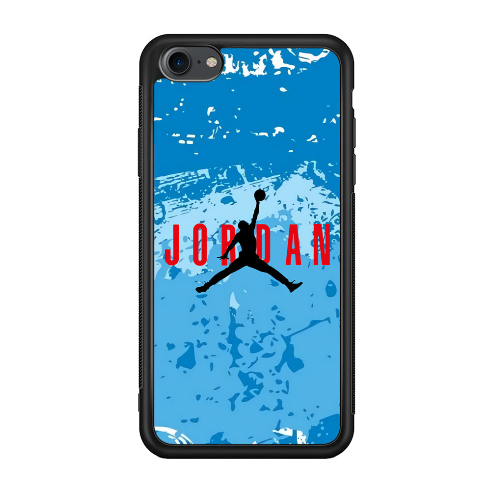 Air Jordan Blue Abstract iPhone 8 Case